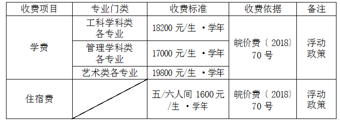 合肥城市學院專升本招生簡章