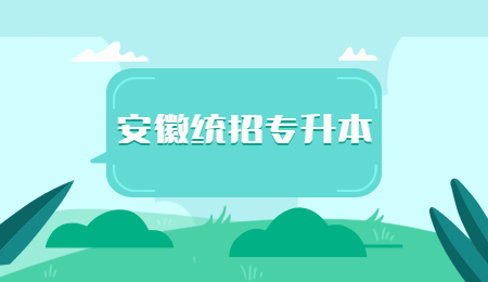 安徽統招專升本學校